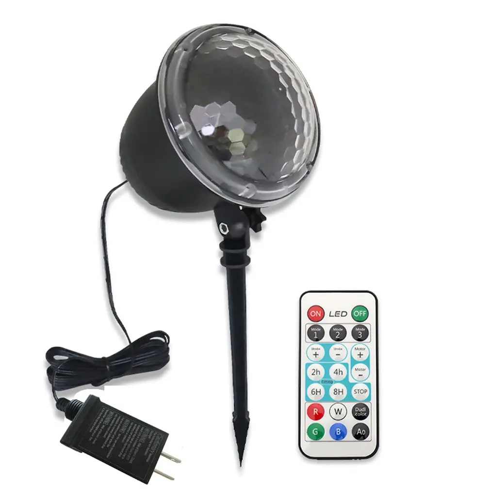 Праздничная проекционная светодиодная лампа Рождественский проекционный