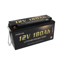 Polinovel lifepo4 boat solar rv marine storage 12 volt 100 amp lithium battery