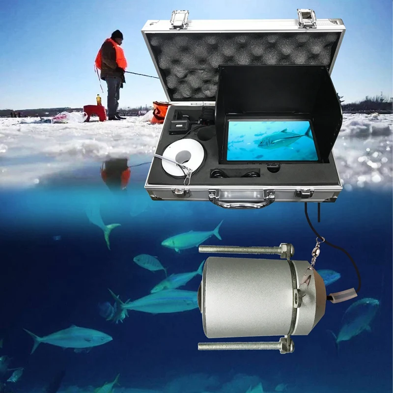 Precio Cámara De Pesca Submarina De 7 Pulgadas, Buscador Visual De Peces Bajo El Agua, HD, Para Lago, Hielo, Barco, Kayak, Pesca