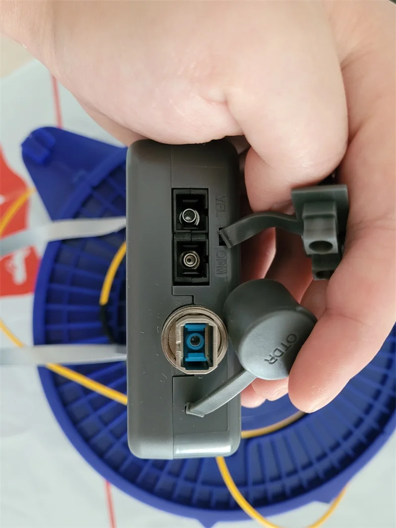 [100% New] FTTH OTDR Handheld Mini Optical Power Meter +Stable light source + VFL Multifunction can Test Active Fiber | Мобильные