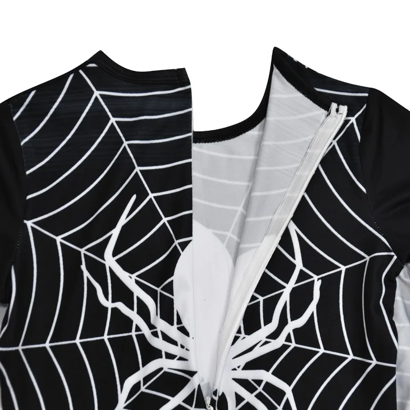 Детская плотно прилегающая шапка с принтом паутина для мальчиков наряды ролевых