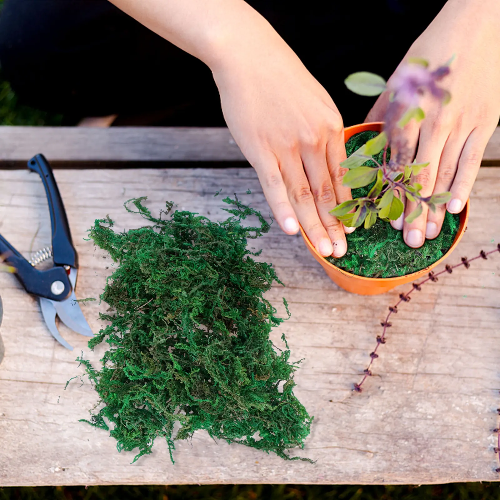 10 унций Искусственный мох цветок для поделок лишайник имитация поддельные