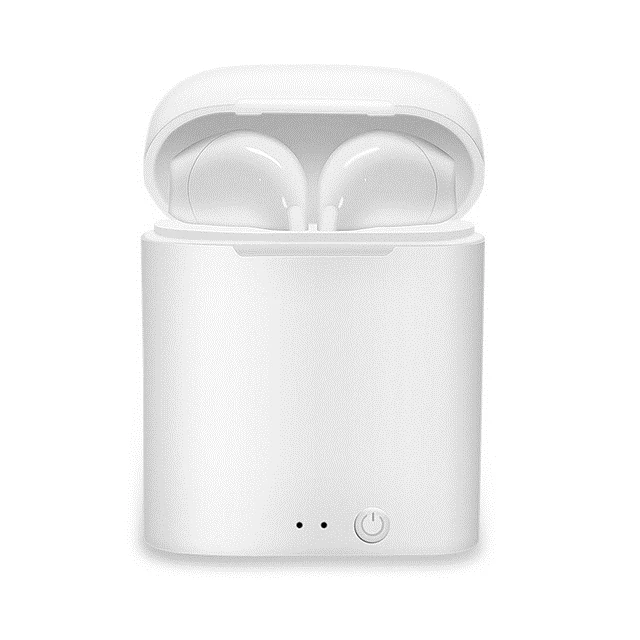 i7s-White-White I7s TWS беспроводные наушники Bluetooth наушники I7 спортивные наушники гарнитура наушники для смартфона iPhone Xiaomi samsung huawei LG - Цвет: i7s-White-White