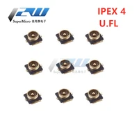 10pcs ipx4ipex4 generation 4 patch antenna base ipexu fl smt rf coaxial wifi connector generation 4 antenna board end