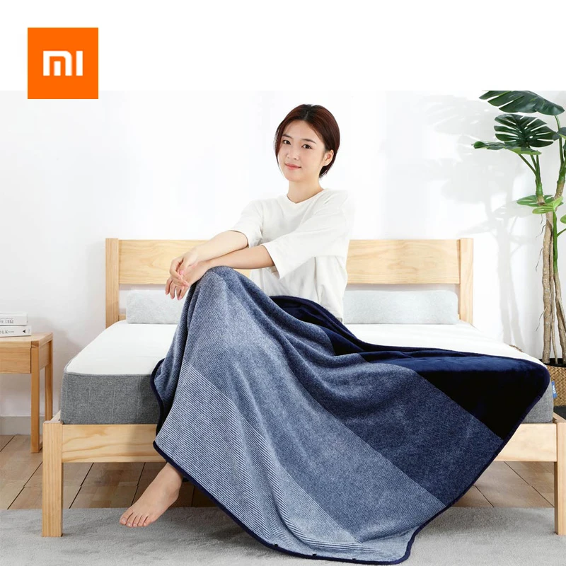 Xiaomi 8H влагопоглощающее нагревательное одеяло мягкая Антистатическая фланелевая ткань теплый самолет диван офисное детское одеяло полотенце
