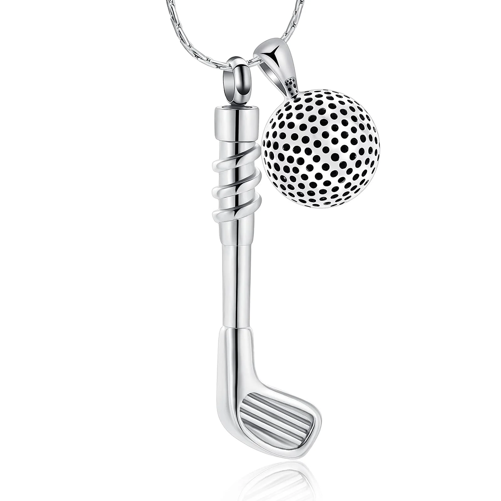Jewelry For Ashes Urn Necklace Stainless Steel Keepsake Memorial Pendant