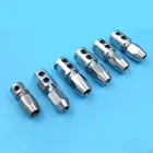 Гибкий вал с Соединительная муфта втулкой гибкий цанговый соединитель для 3,18*4 мм 4*4 мм 5*4 мм 5*4,76 мм моторный вал для радиоуправляемых лодок