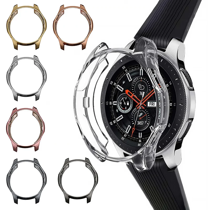 Защитный чехол для часов мужчин 42 мм 46 с ремешком покрытие из мягкого ТПУ