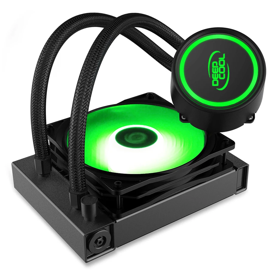Кулер для процессора DEEPCOOL GAMMAXX 120 V2 кулер охлаждения мм RGB-подсветка Водяной intel/AMD |