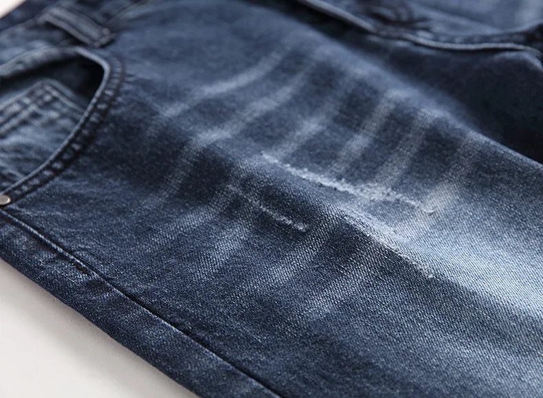 

2Djeans men loose jeans men fashion holes pleated motorcycle pants custom logo print on product and package from 1pc dropship