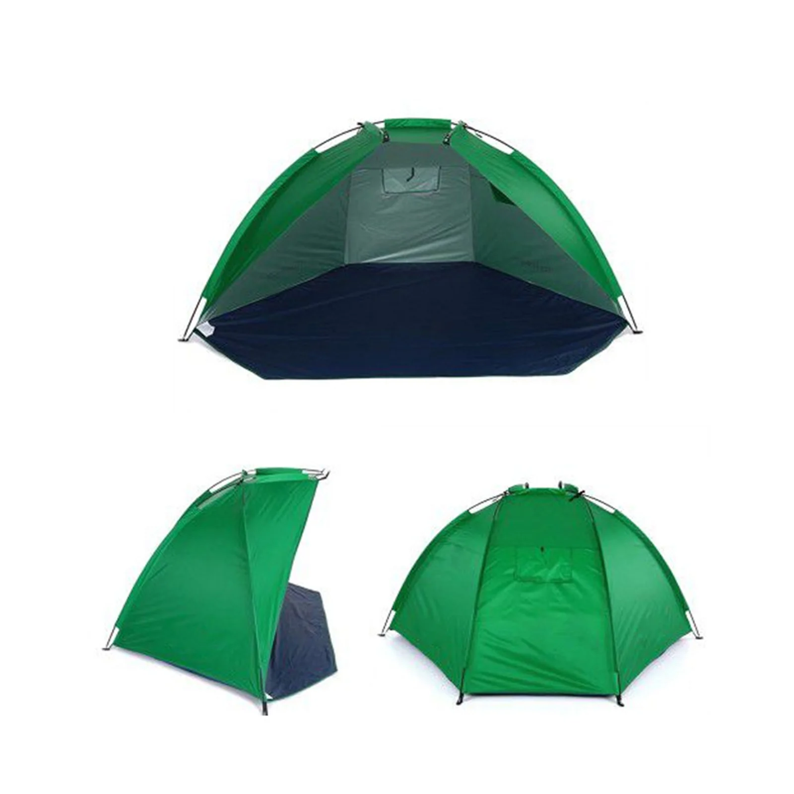 

2 Person Beach Tent Single Layer Windproof Waterproof Sun Shelter for Fishing Hiking Camping Accessories Fast Delivery