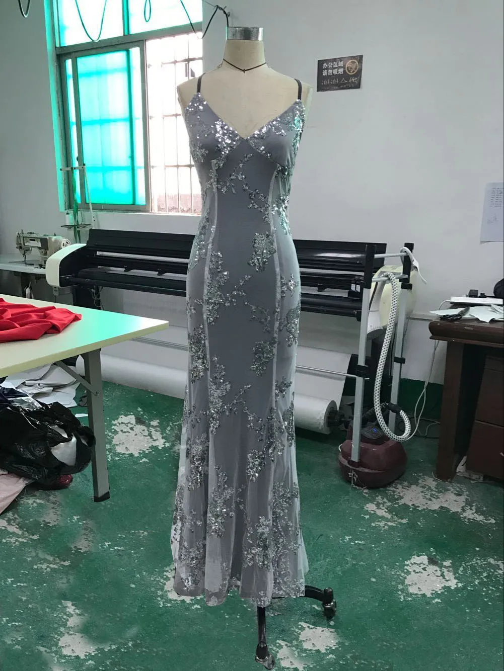 Женское коктейльное платье без рукавов BacklakeGirls однотонное с блестками и глубоким