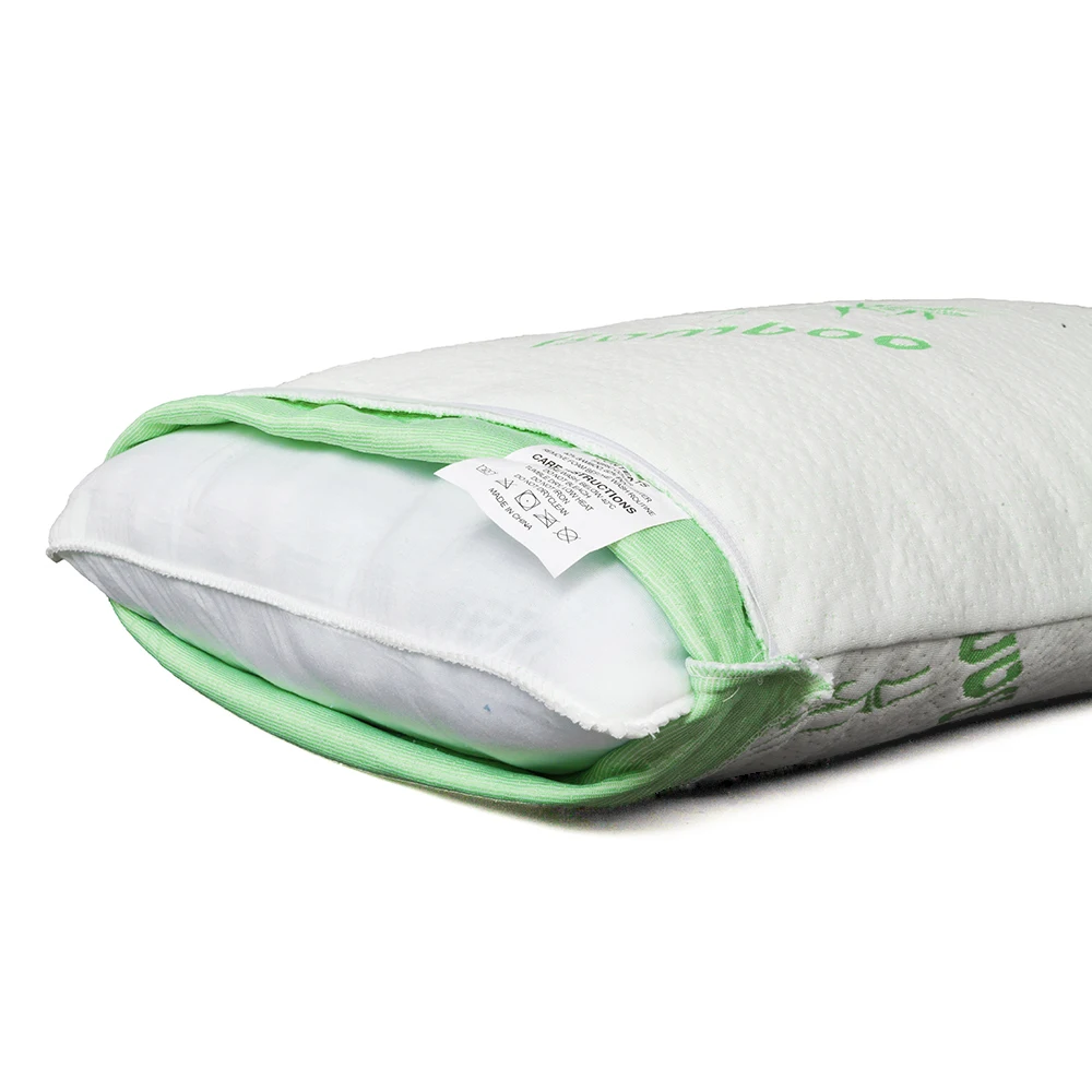 

Premium Firm Hypoallergenic Bamboo Fiber Memory Foam Pillow Queen (Single/Nantong) PAK55