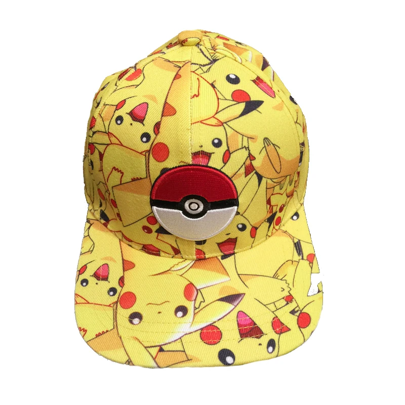 Покемон Pocket фигурка монстра шляпа игрушка Бейсбольные кепки с вышивкой Пикачу