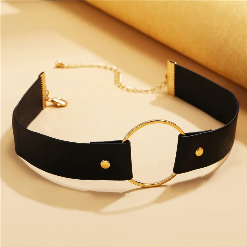 Женская цепочка на шею в стиле панк Харадзюку рок готика сексуальная крутая