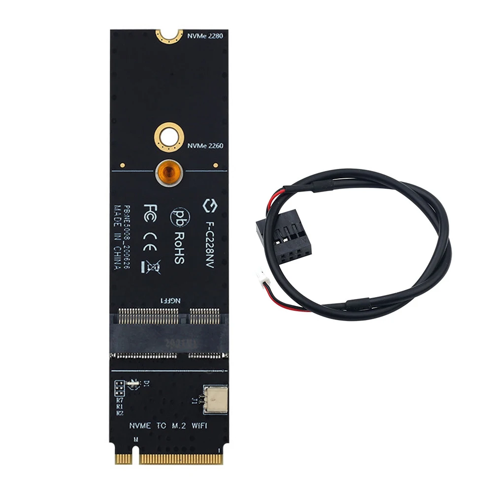 

Переходник M.2 A/A E Key к адаптеру PCIe Key M.2 M, специальный переходник PCI-Express для майнинга, конвертер PCIe для настольного ПК