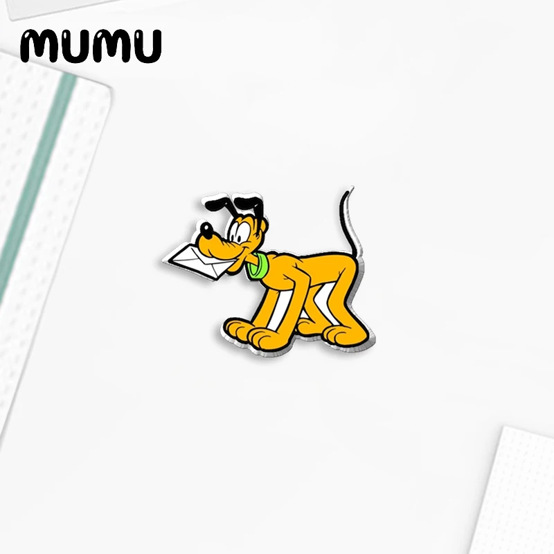 Брошь акриловая в виде собаки 2021 эпоксидные украшения сумка со значком |