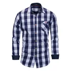 Лидер продаж, брендовая мужская рубашка Eden, Мужская классическая рубашка, хлопковая рубашка с длинным рукавом, высококачественная повседневная рубашка, размеры от S до XXL