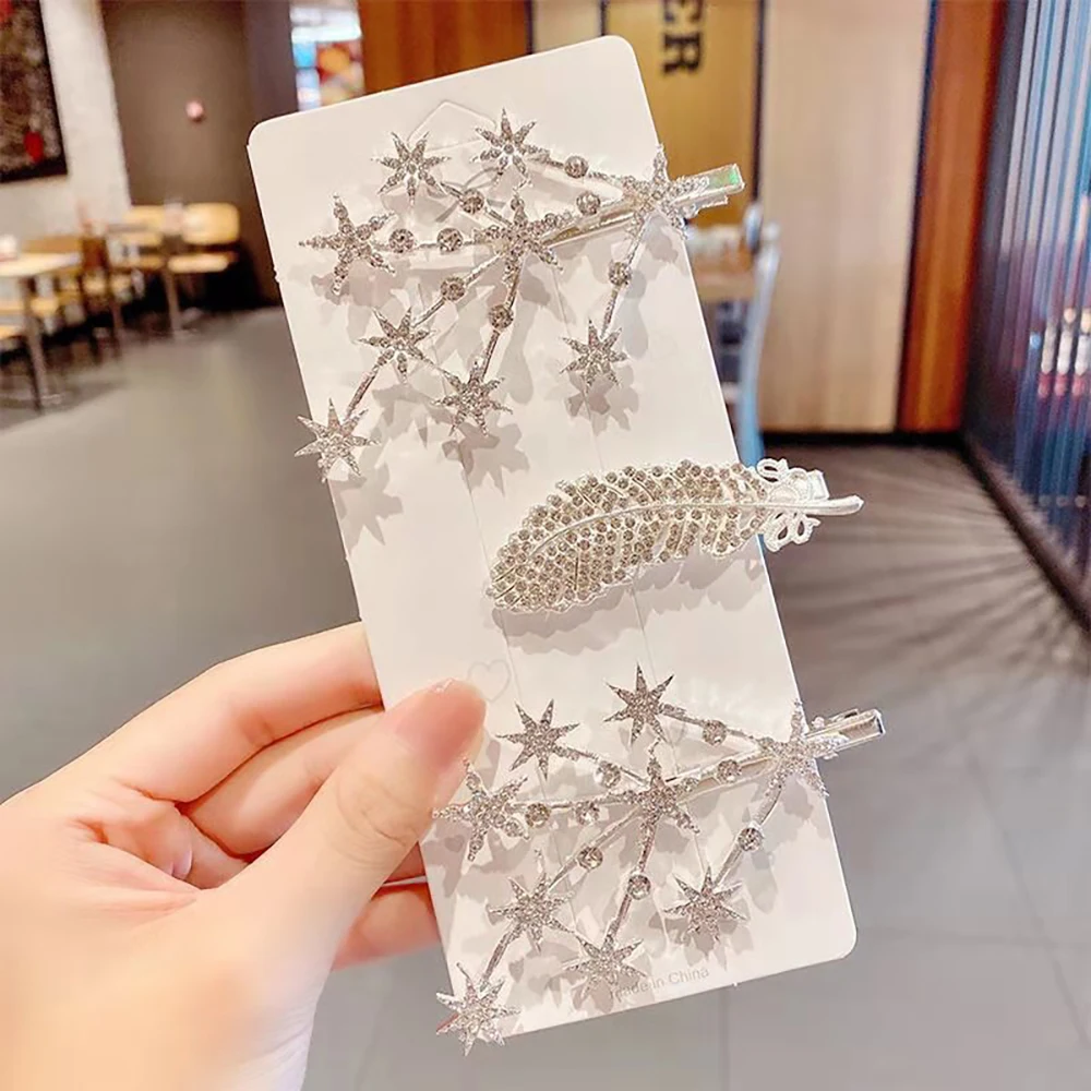 

Hairpin side bangs one of the most popular women's fashion cute hair accessories