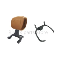 motorcycle backrest multi purpose driver passenger backrest with folding luggage rack for piaggio vespa gts 300