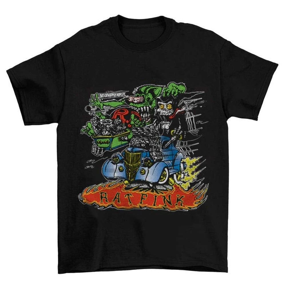 Крыса Финк горячий стержень смертельный гроб Ed большой папа унисекс черная