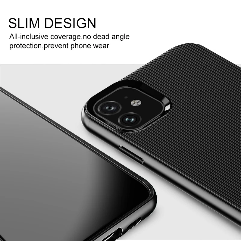 Чехол для телефона защитный чехол для iPhone 11 мобильный телефон анти-осенний Мягкий силиконовый чехол для телефона