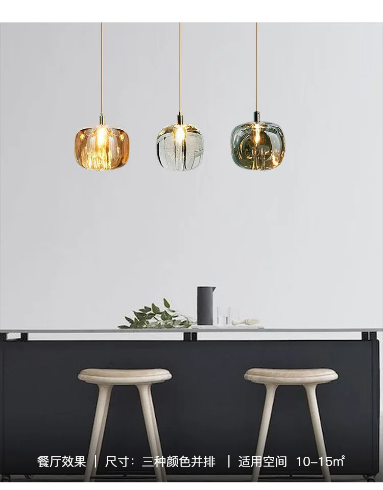 

Nordic Luxury Post-modern Creative Restaurant Simple Art Bedroom Bedside Living Room Model Room Crystal Chandelier