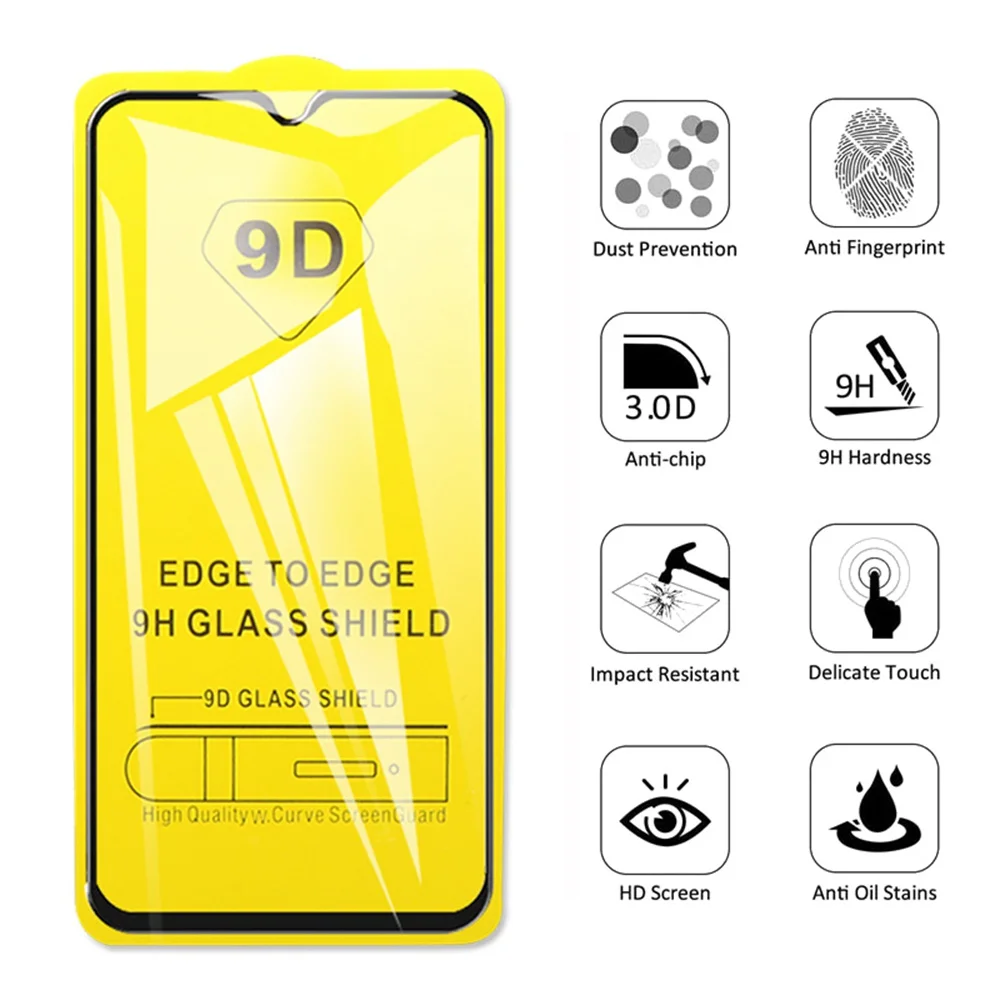 9d tempered glass for xiaomi mi 9 se 9t pro cc9e cc9 glass screen protector xiomi redmi note 7 k20 note 6 pro protective glass free global shipping