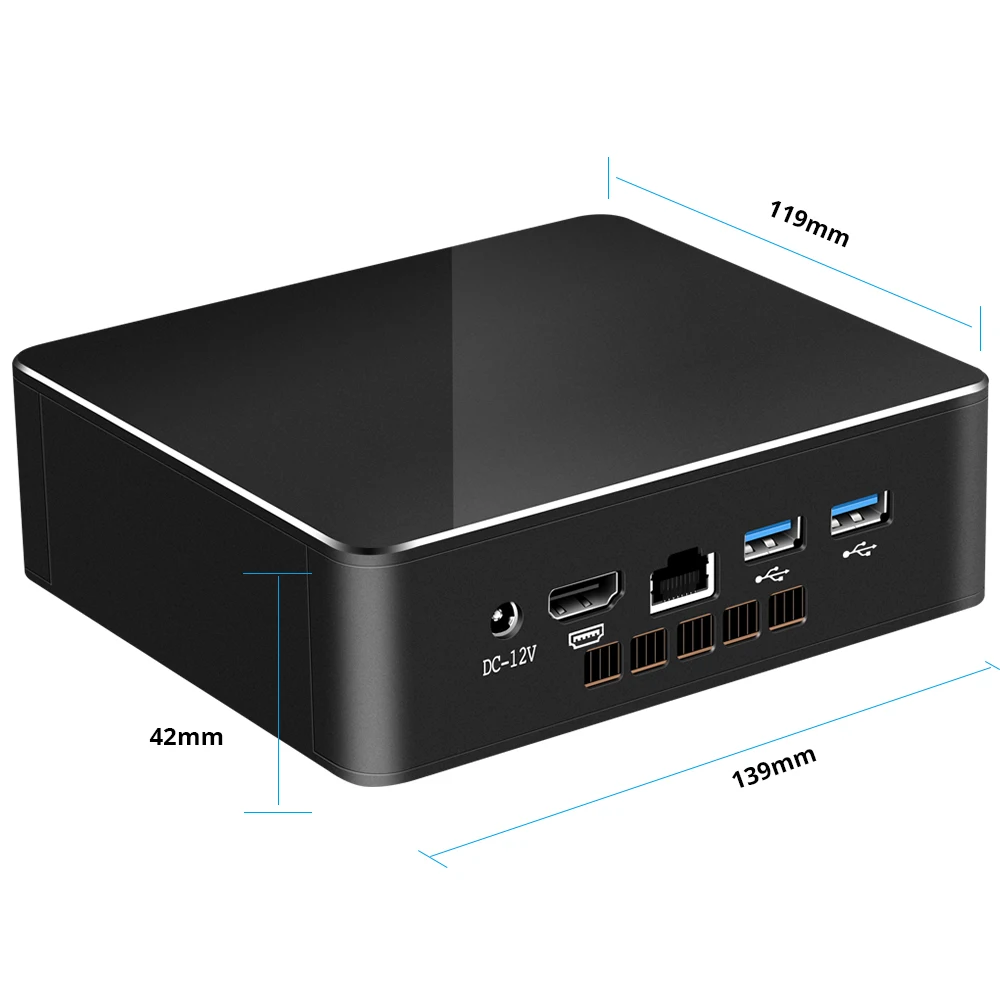 Мини ПК Intel Core i3 4010Y i5 4200Y Windows 10 HDMI 4 * USB 300 Мбит/с Wi Fi Gigabit Ethernet неттоп HTPC|Мини ПК| |