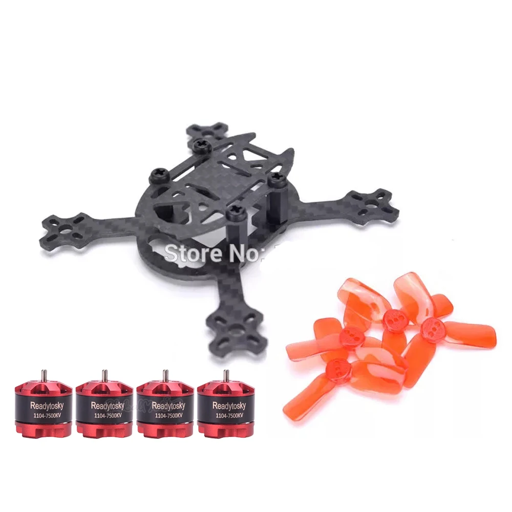 Квадрокоптер Q90 90 мм из углеродного волокна с каркасом 1 5 + 2030 пропеллер 1104 7500KV