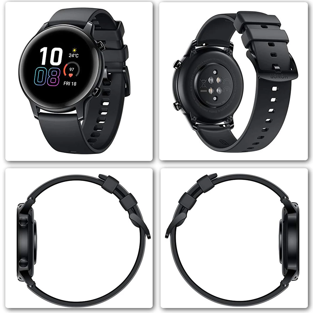 Honor magic watch 2 42 мм Смарт часы Bluetooth 5 1 GPS воспроизведение музыки в формате magicwatch Smartwatch