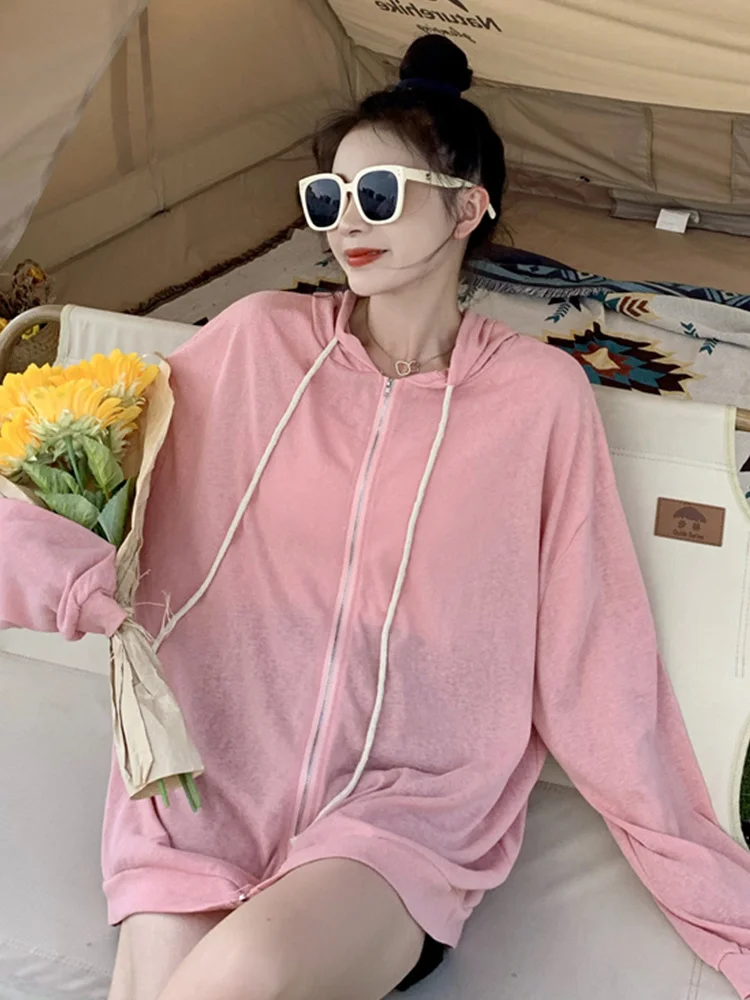 Женская Солнцезащитная одежда Новинка лета 2021 тонкий кардиган Корейская