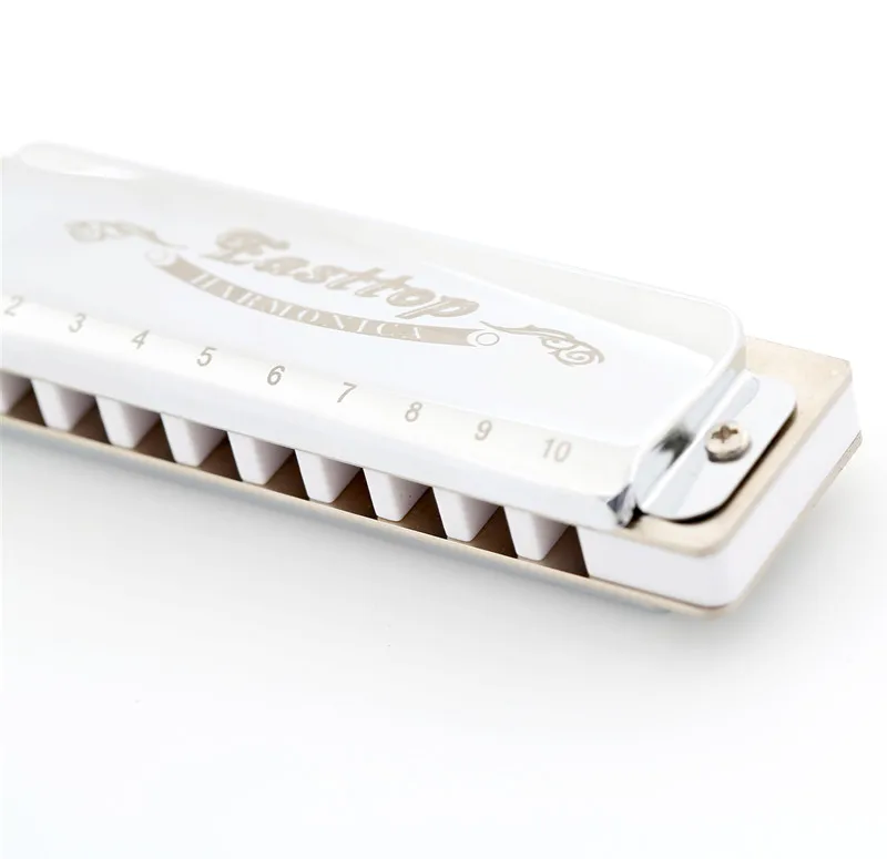 Диатоническая губная гармоника East top 10 hole профессиональная blues harp ключ C.
