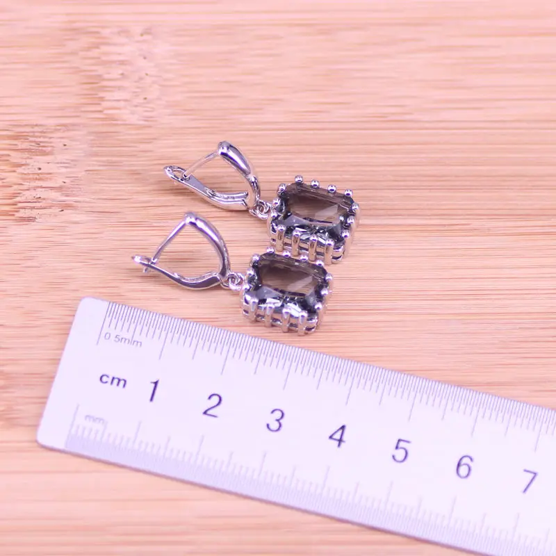 Risenj прямые продажи с завода Квадратные Серебряные украшения для женщин