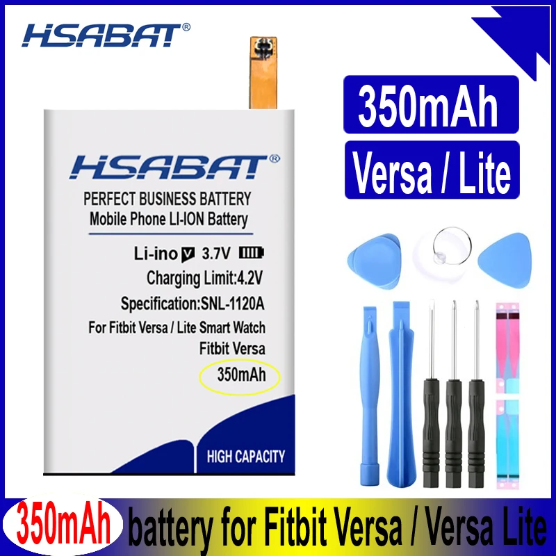 Аккумулятор HSABAT Versa 350 мАч для умных часов Fitbit / Lite|Аккумуляторы мобильных
