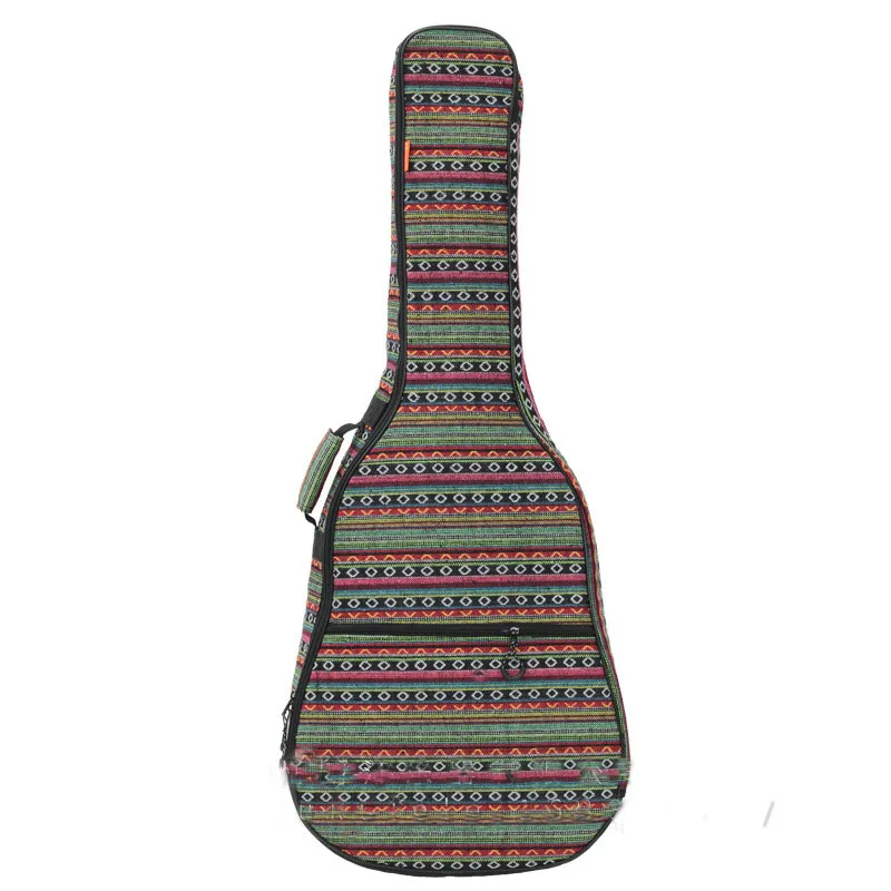 melhor Capa De Guitarra Acústica Para Meninas Espuma Macia Acolchoado 40/ 41 Polegada Guitarra Show Saco Mochila Com Pescoço Protetor Almofada Travesseiro Qb20