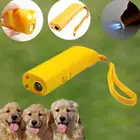 Отпугиватель собак устройство против лая 3 в 1, ультразвуковой отпугиватель бродячих собак, контроль обучения собак Светодиодный ным фонариком, товары для собак