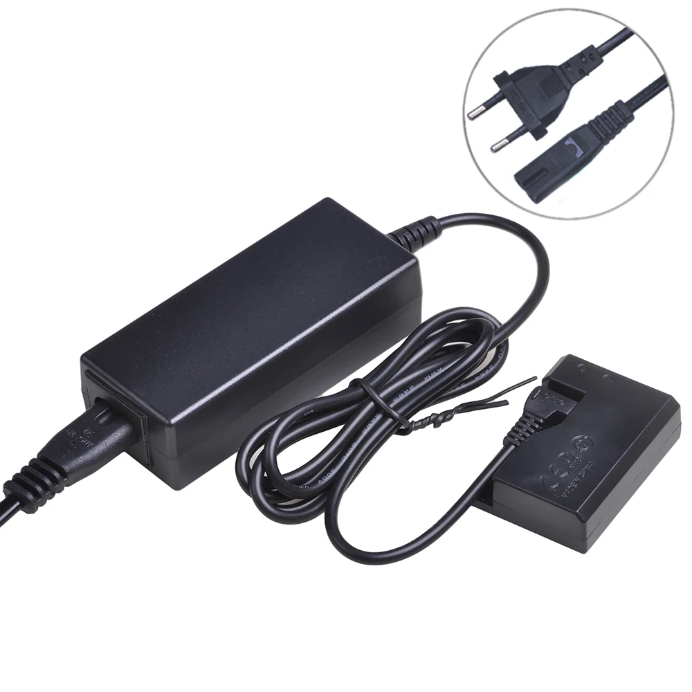 

for Canon EOS Rebel T6, T7, T3, T5, T100, EOS 1100D, Kiss X50, Kiss X70 ACK-E10 AC Power Adapter DR-E10 DC Coupler Charger Kit