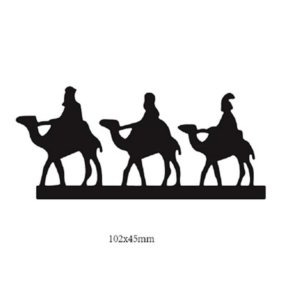 Пустынный верблюд металлические режущие штампы Скрапбукинг Ремесло вырезание