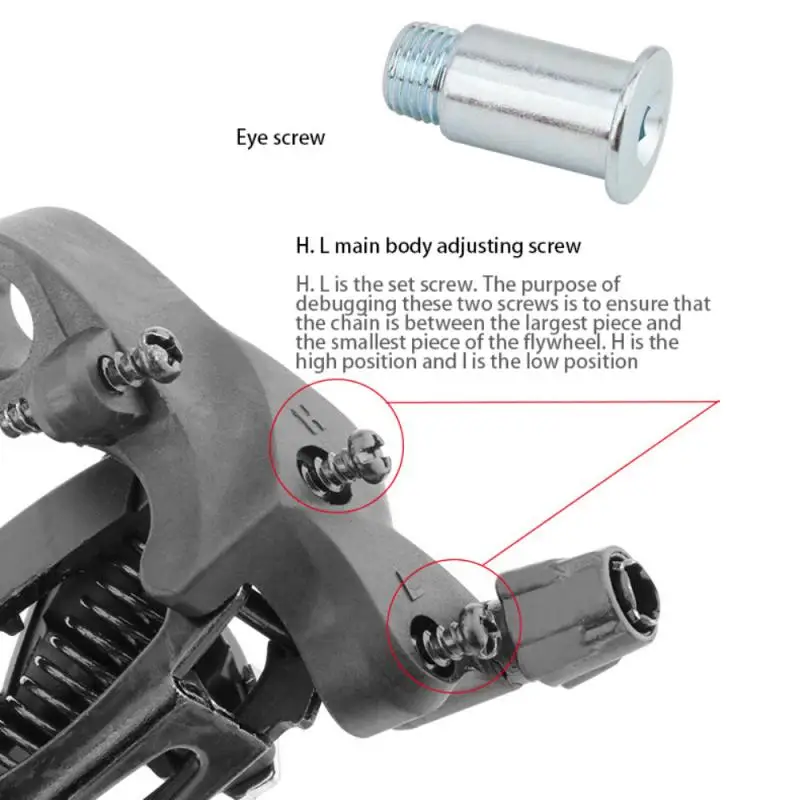 

Bicycle Rear Derailleur Mtb Derailleur 7/8/9/10/11 Speed Rear Shifter Road Bike Transmission Rear-dial Speed Changer