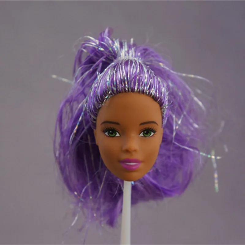 Ограниченная Коллекция редкая голова куклы детали для рукоделия игрушка синие