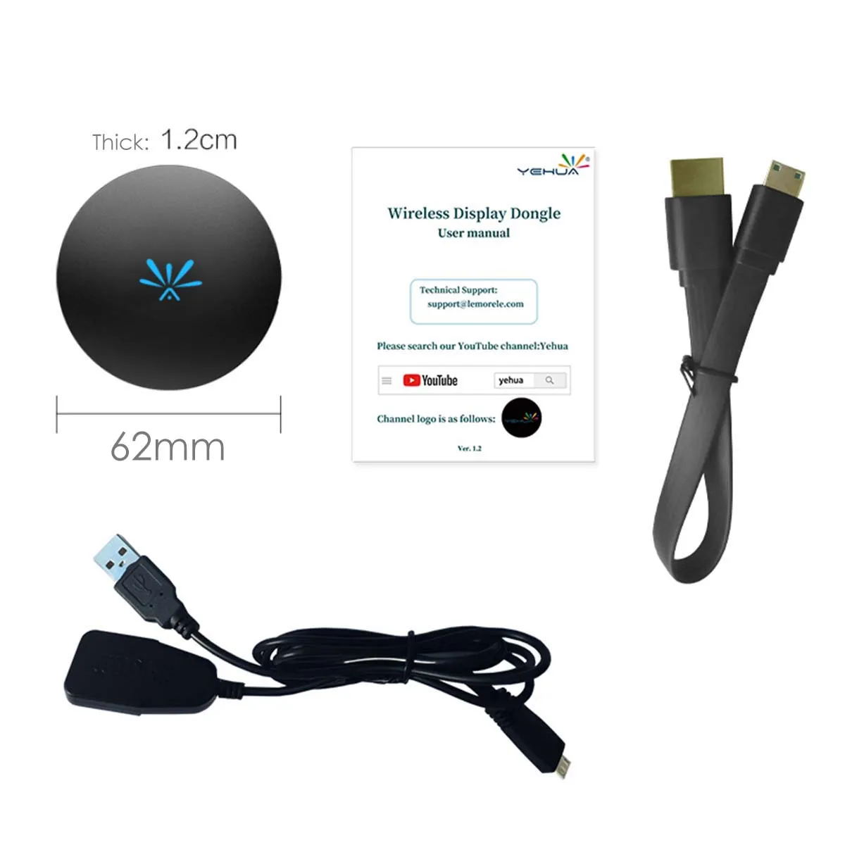 ТВ-приемник G6 2 4 ГГц Wi-Fi HD-экран беспроводной приемник для Chromecast |