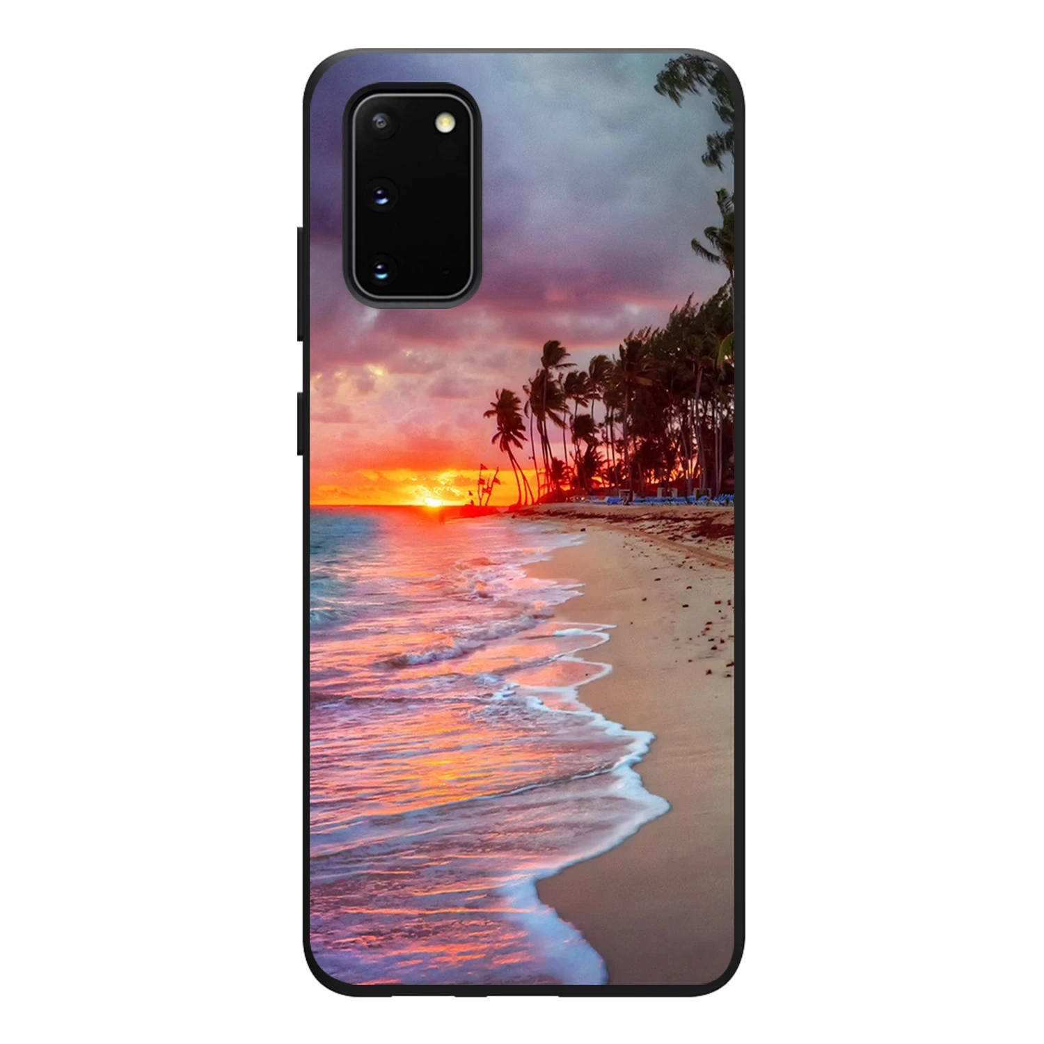 

Sea Beach Phone Case for Samsung A51 S21 S20 A50 A71 A70 A20 A21 S10 S9 S8 Ultra Puls Note 20 10 Plus Ultra Soft Cover Fundas