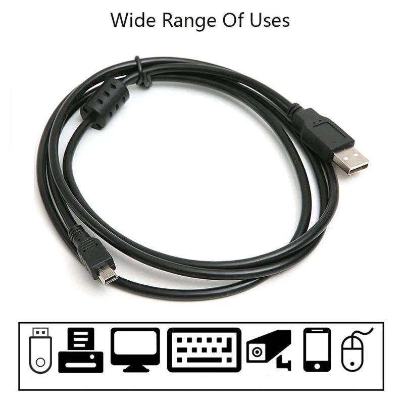 5-булавочный мини USB кабель для зарядки и синхронизации данных шнур Cablefor Камера Nuvi