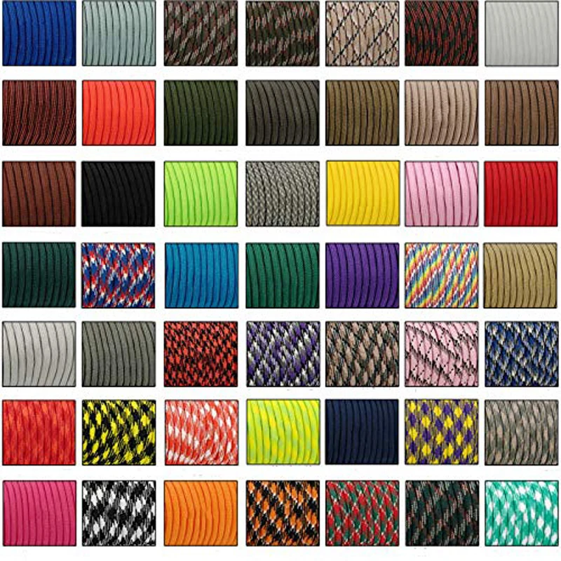 1 шт. 30 футов нейлон парашют Паракорд 4 мм 7 внутренних нитей Открытый Кемпинг шнур