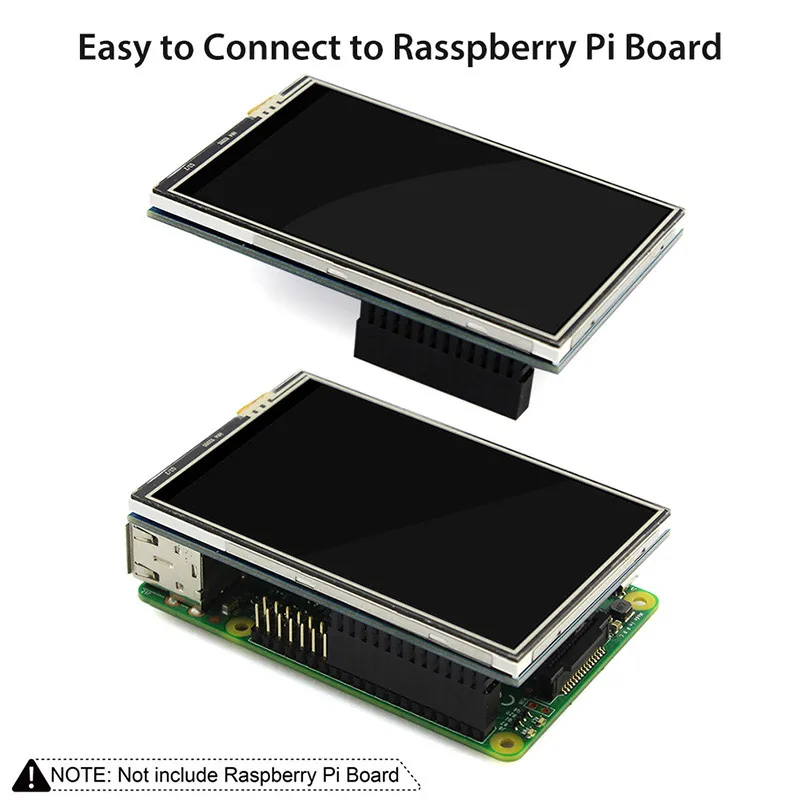 Raspberry Pi 3 5 &quot сенсорный экран 480*320 TFT LCD с охлаждающим вентилятором ABS чехол для 4 Model