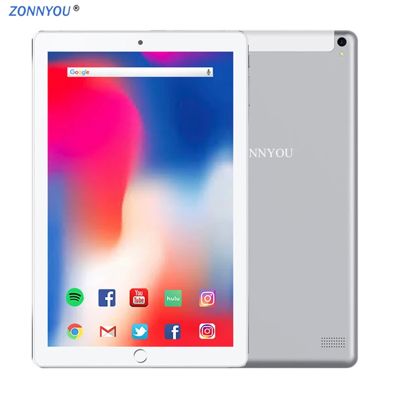 10,1 дюймовый планшетный ПК новая система Android 8,0 3G/4G Телефонный звонок 6GB+ 128GB Восьмиядерный две sim-карты поддержка gps Wi-Fi Bluetooth планшет