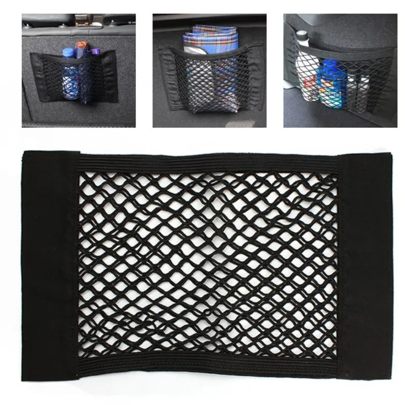 Red de almacenamiento elástica para maletero de coche mazda, accesorio de bolsa organizadora de carga para maletero de mazda 3, 6, CX-3, CX-5, CX-7, CX3, CX5, CX7, CX9