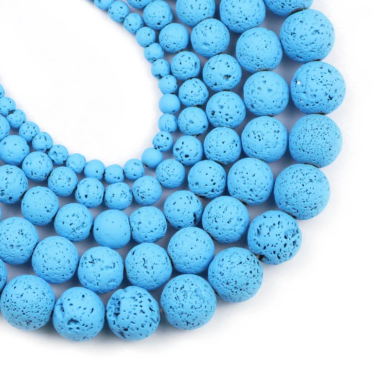 Бусины Из Натурального лавового камня 4/6/8/10/12 мм|Бусины| |