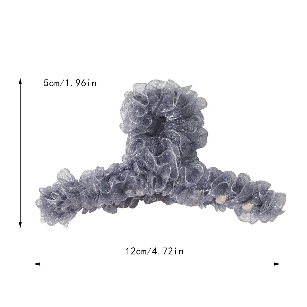 

1PC Barrette Crab Hair Claws Bath Hair Claw Ponytail Clip Large Hair Clamps Claw Clip Fashion Clip for Women Hair Accessories